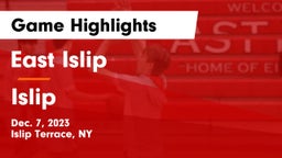 East Islip  vs Islip  Game Highlights - Dec. 7, 2023