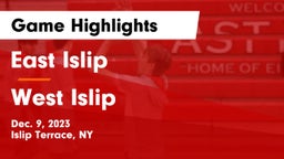 East Islip  vs West Islip  Game Highlights - Dec. 9, 2023