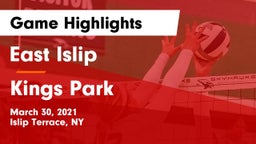 East Islip  vs Kings Park   Game Highlights - March 30, 2021