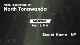 Matchup: North Tonawanda vs. Sweet Home  - NY 2016