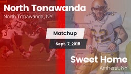 Matchup: North Tonawanda vs. Sweet Home  2018