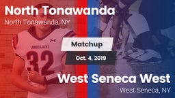 Matchup: North Tonawanda vs. West Seneca West  2019