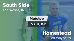 Matchup: South Side High vs. Homestead  2016