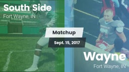 Matchup: South Side High vs. Wayne  2017