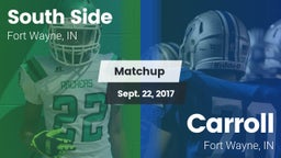 Matchup: South Side High vs. Carroll  2017
