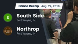 Recap: South Side  vs. Northrop  2018