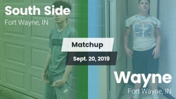 Matchup: South Side High vs. Wayne  2019
