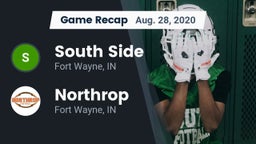 Recap: South Side  vs. Northrop  2020