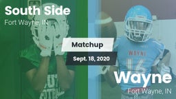 Matchup: South Side High vs. Wayne  2020