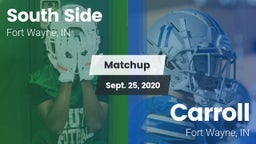 Matchup: South Side High vs. Carroll  2020
