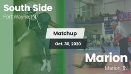 Matchup: South Side High vs. Marion  2020