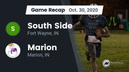 Recap: South Side  vs. Marion  2020