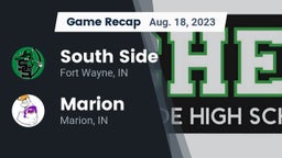 Recap: South Side  vs. Marion  2023