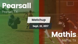 Matchup: Pearsall  vs. Mathis  2017