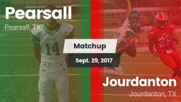 Matchup: Pearsall  vs. Jourdanton  2017