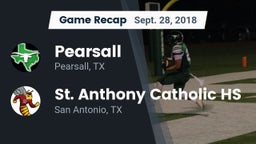 Recap: Pearsall  vs. St. Anthony Catholic HS 2018