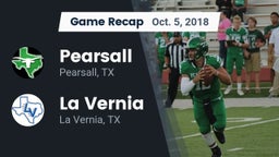 Recap: Pearsall  vs. La Vernia  2018