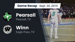 Recap: Pearsall  vs. Winn  2019