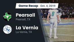 Recap: Pearsall  vs. La Vernia  2019