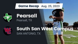 Recap: Pearsall  vs. South San West Campus 2023