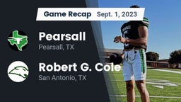Recap: Pearsall  vs. Robert G. Cole  2023