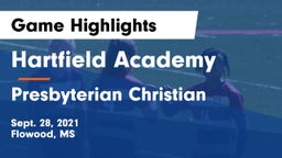 Hartfield Academy  vs Presbyterian Christian  Game Highlights - Sept. 28, 2021
