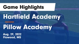 Hartfield Academy  vs Pillow Academy Game Highlights - Aug. 29, 2022