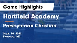 Hartfield Academy  vs Presbyterian Christian  Game Highlights - Sept. 20, 2022
