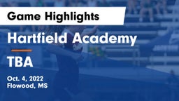 Hartfield Academy  vs TBA Game Highlights - Oct. 4, 2022