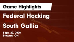 Federal Hocking  vs South Gallia Game Highlights - Sept. 22, 2020