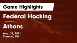Federal Hocking  vs Athens Game Highlights - Aug. 28, 2021