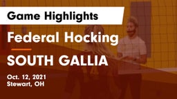 Federal Hocking  vs SOUTH GALLIA  Game Highlights - Oct. 12, 2021