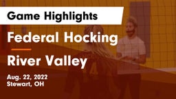 Federal Hocking  vs River Valley  Game Highlights - Aug. 22, 2022