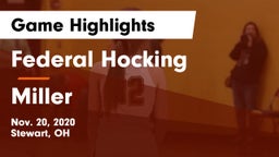 Federal Hocking  vs Miller Game Highlights - Nov. 20, 2020