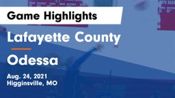 Lafayette County  vs Odessa  Game Highlights - Aug. 24, 2021