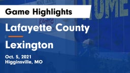 Lafayette County  vs Lexington  Game Highlights - Oct. 5, 2021