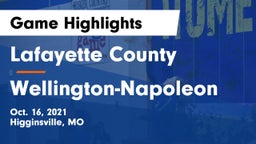 Lafayette County  vs Wellington-Napoleon  Game Highlights - Oct. 16, 2021