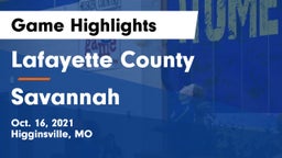 Lafayette County  vs Savannah  Game Highlights - Oct. 16, 2021