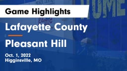 Lafayette County  vs Pleasant Hill Game Highlights - Oct. 1, 2022