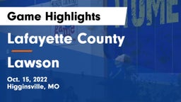 Lafayette County  vs Lawson Game Highlights - Oct. 15, 2022