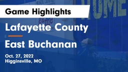 Lafayette County  vs East Buchanan  Game Highlights - Oct. 27, 2022