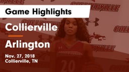 Collierville  vs Arlington  Game Highlights - Nov. 27, 2018