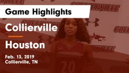 Collierville  vs Houston  Game Highlights - Feb. 13, 2019