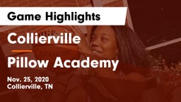Collierville  vs Pillow Academy Game Highlights - Nov. 25, 2020