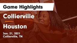 Collierville  vs Houston  Game Highlights - Jan. 21, 2021