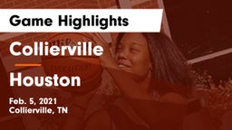 Collierville  vs Houston  Game Highlights - Feb. 5, 2021