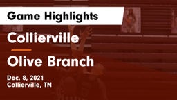 Collierville  vs Olive Branch  Game Highlights - Dec. 8, 2021