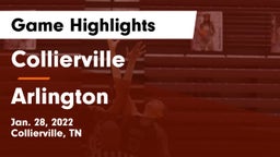 Collierville  vs Arlington  Game Highlights - Jan. 28, 2022