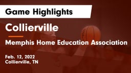 Collierville  vs Memphis Home Education Association Game Highlights - Feb. 12, 2022
