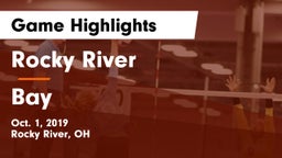 Rocky River   vs Bay  Game Highlights - Oct. 1, 2019